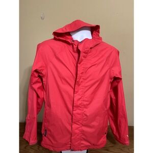White Sierra Think Outside Windbreaker Red Womens XL RN#58486 Nylon Packable